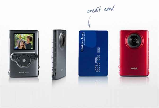 CREDIT CARD SIZE DIGITAL CAMERA | BY KODAK - Image