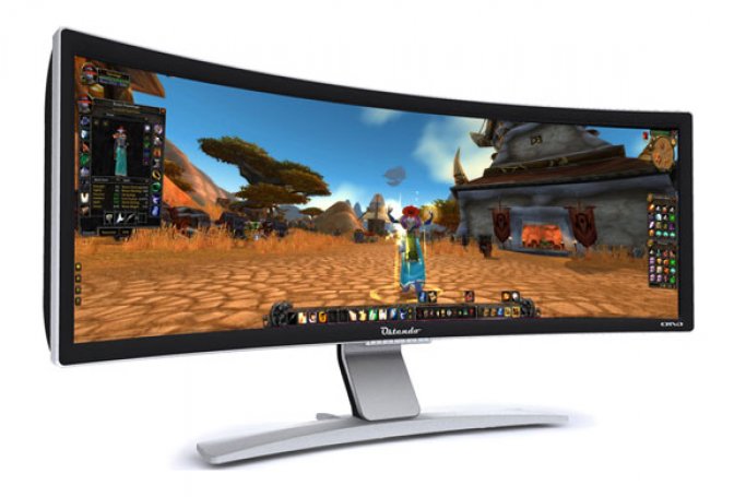 WORLDS FIRST CURVED DESKTOP MONITOR - Image