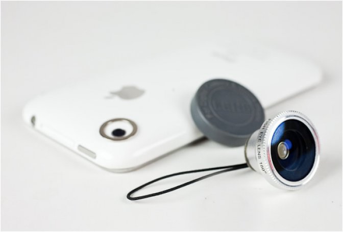 FISHEYE MACRO AND WIDE ANGLE CAMERA PHONE LENSES - Image