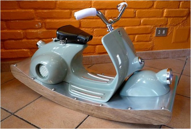 ROCKING ITALIAN SCOOTER DELUXE - Image