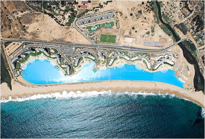 WORLDS LARGEST SWIMMING POOL | SAN ALFONSO DEL MAR RESORT CHILE - Image