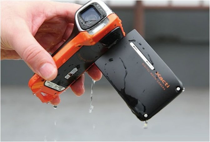 SANYO WATERPROOF CAMCORDER FULL HD - Image