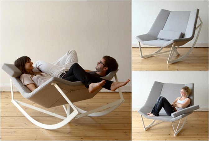 SWAY ROCKING CHAIR | BY MARKUS KRAUSS - Image