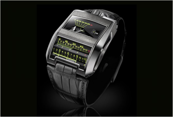 URWERK CC1 BLACK COBRA WATCH - Image