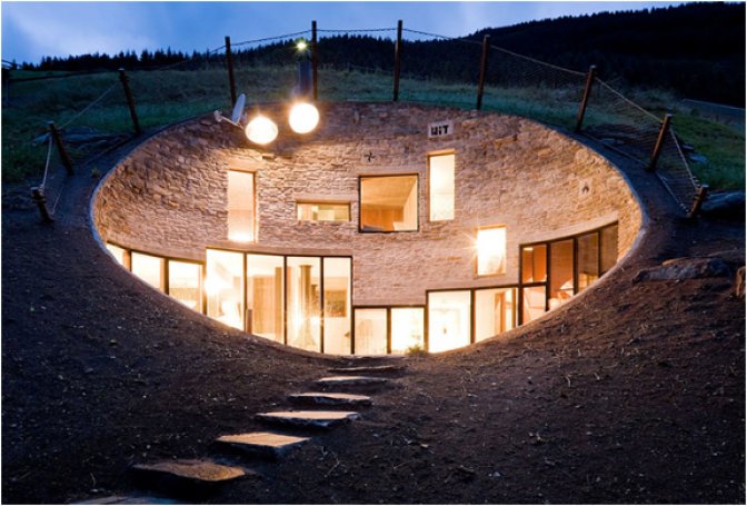 VILLA VALS | IMPRESSIVE UNDERGROUNG RESIDENCE FOR RENT - Image