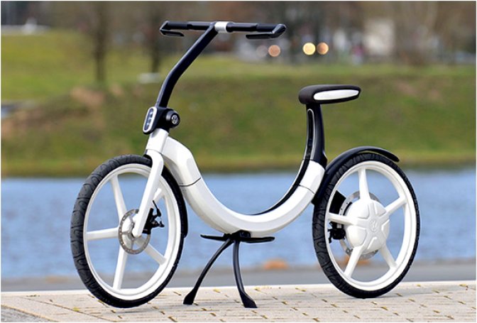 VOLKSWAGEN FOLDING ELECTRIC BIKE - Image