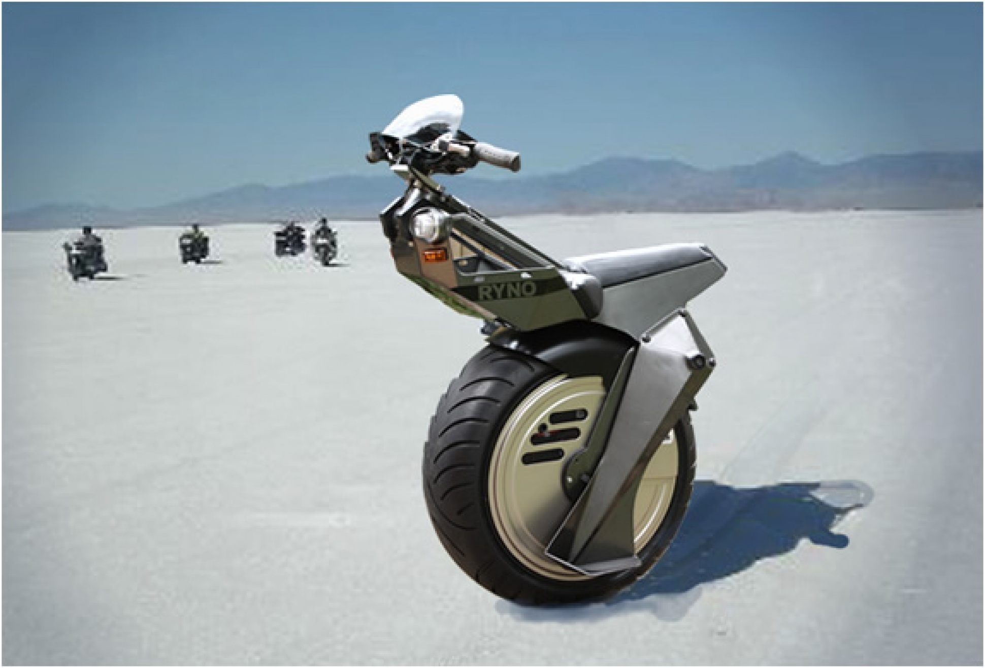 One wheel electric bike 2025