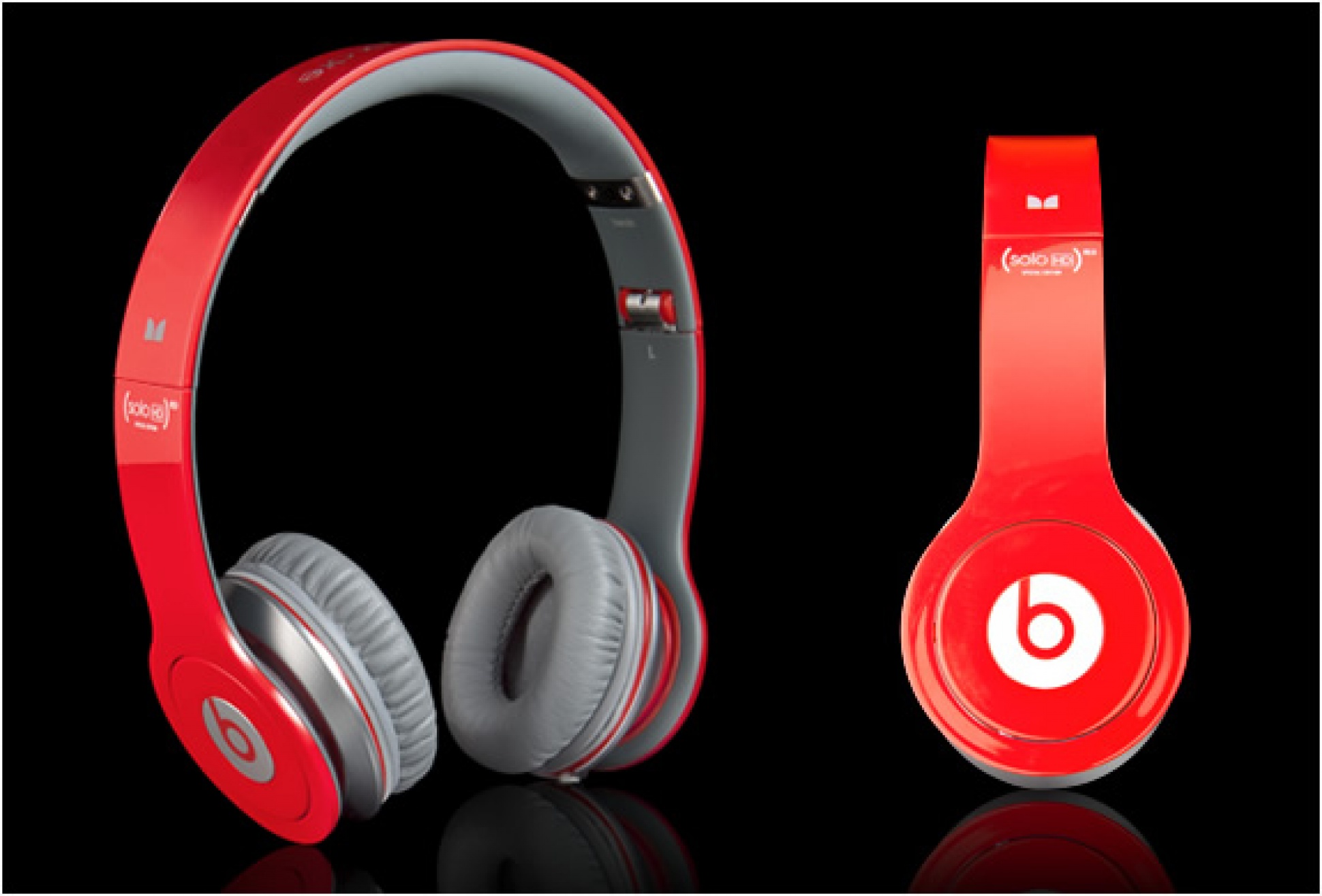 Monster Beats Solo Hd Red Headphones Limited Edition