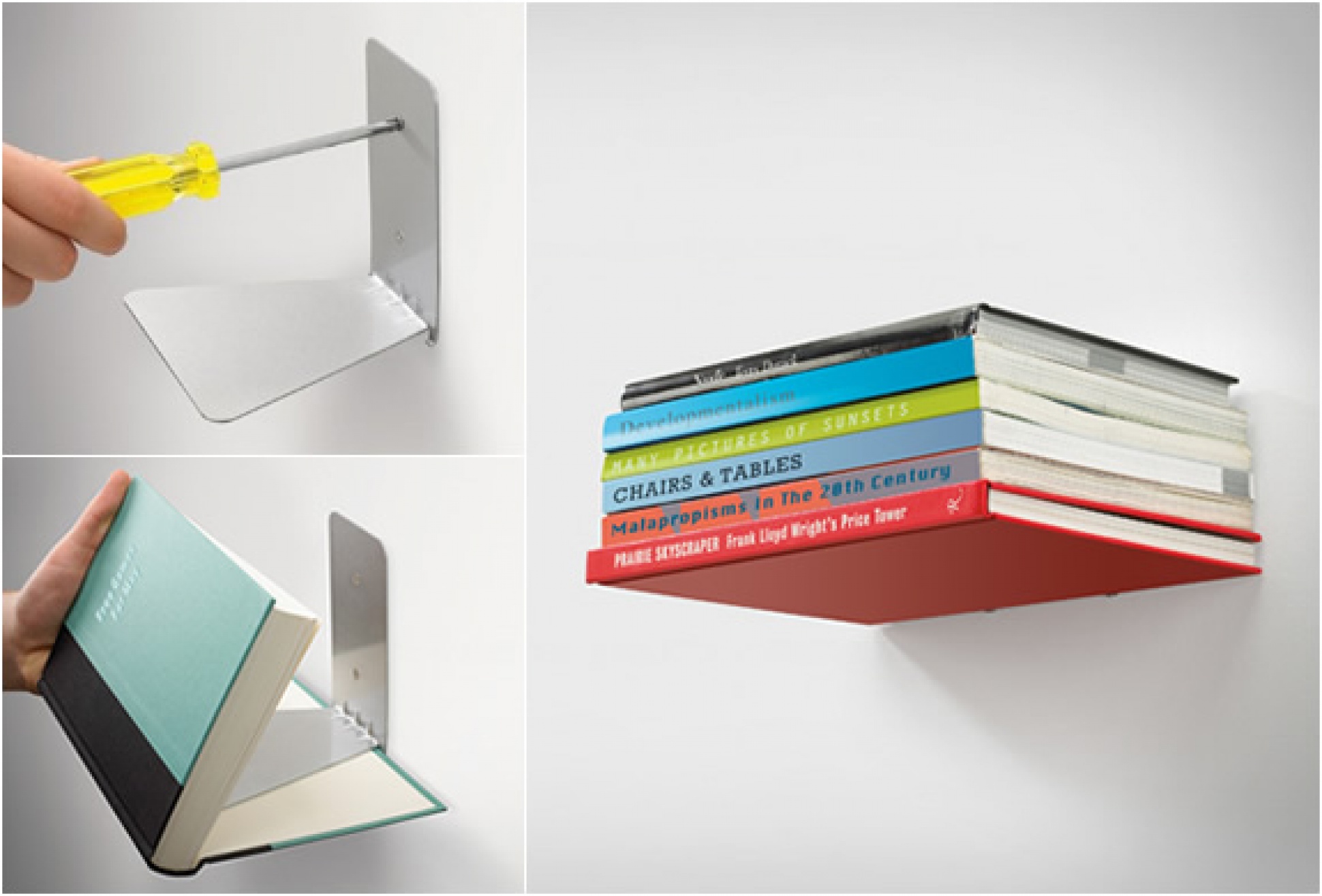 Conceal Shelf | Invisible Bookshelf | Image
