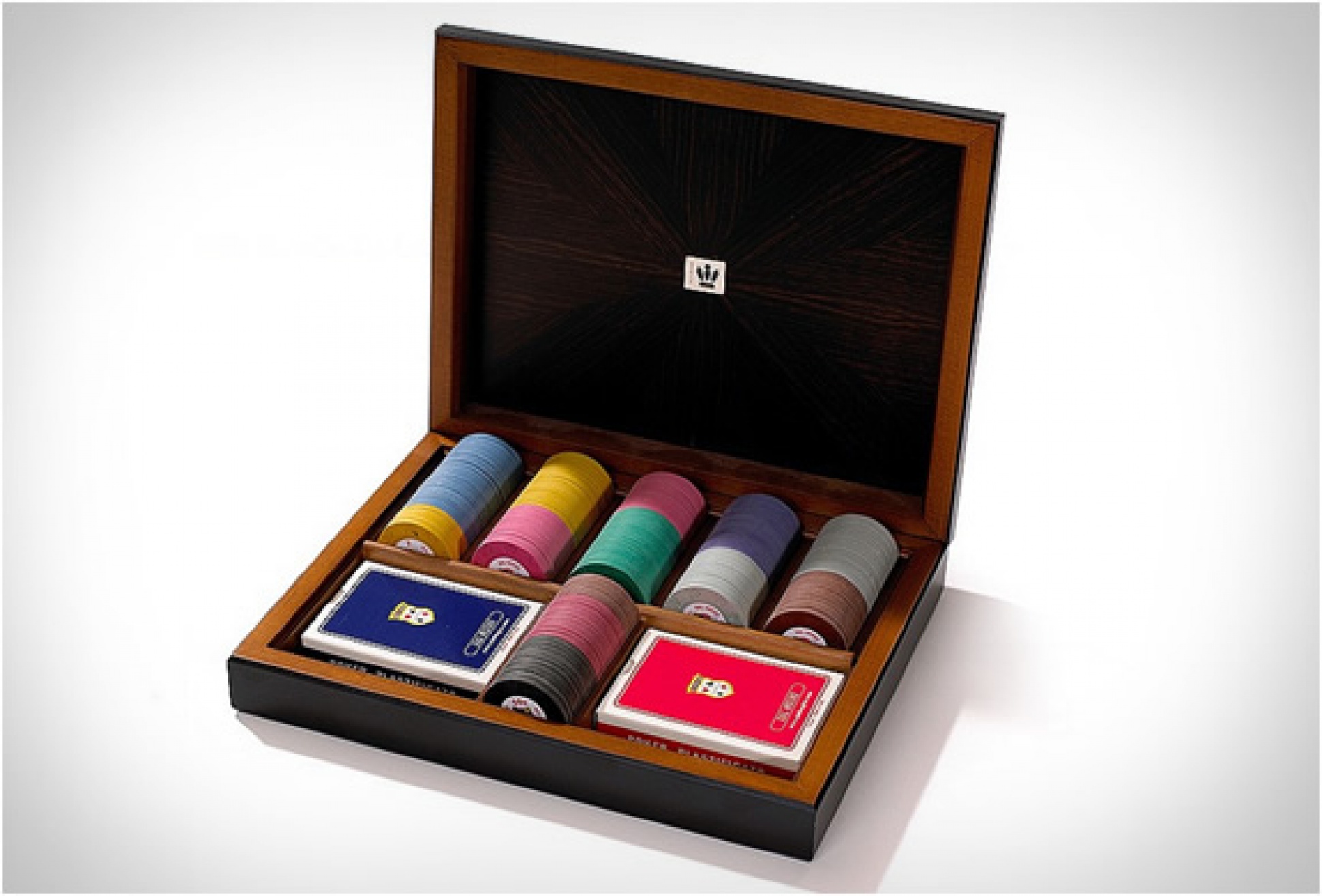 Ebony Poker Set | By Dal Negro | Image