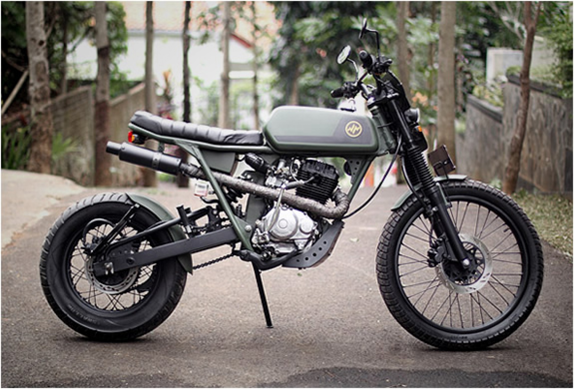 Honda Cb125 Custom By Hajarbroxx Motorcycles