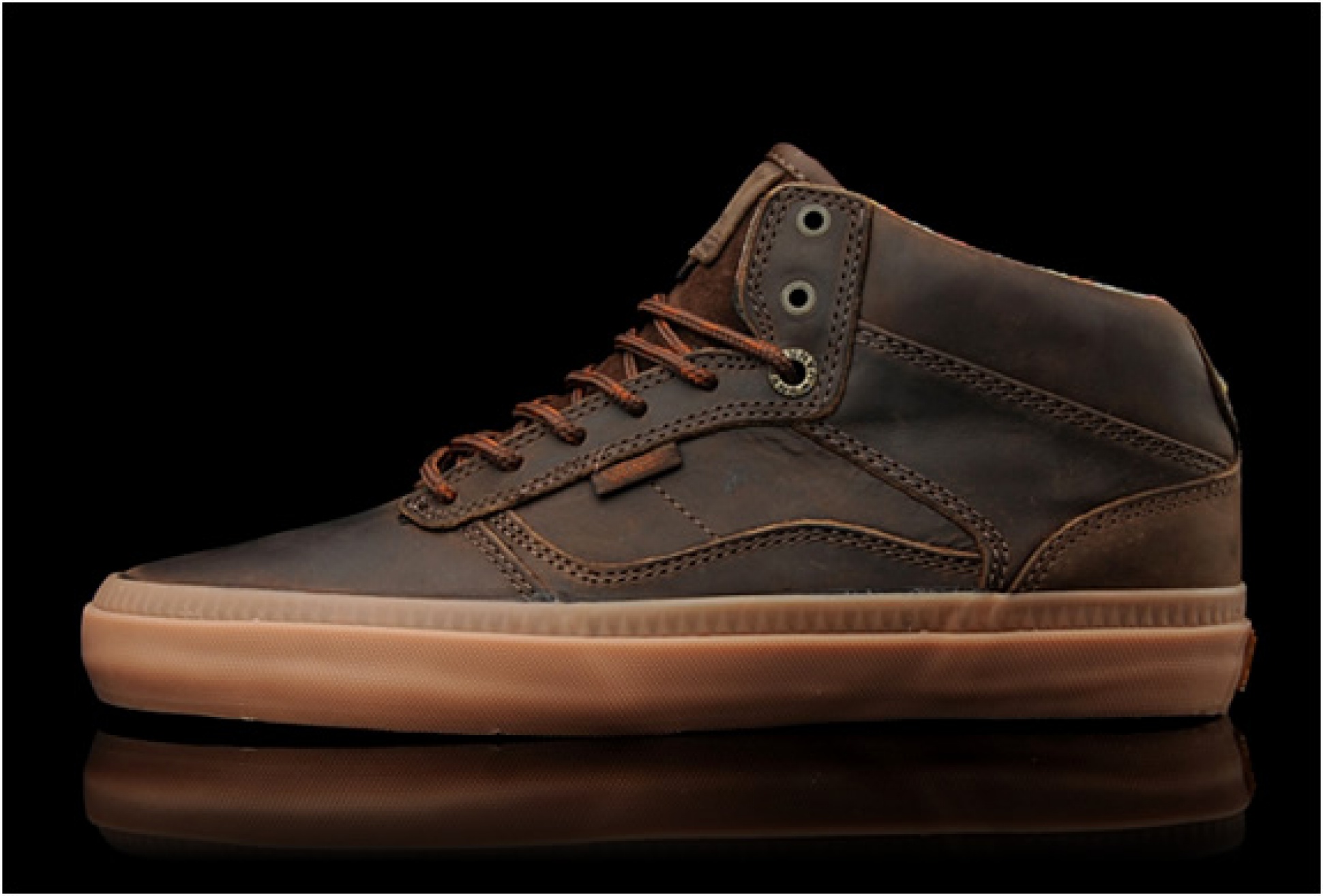 Vans mid leather 2025