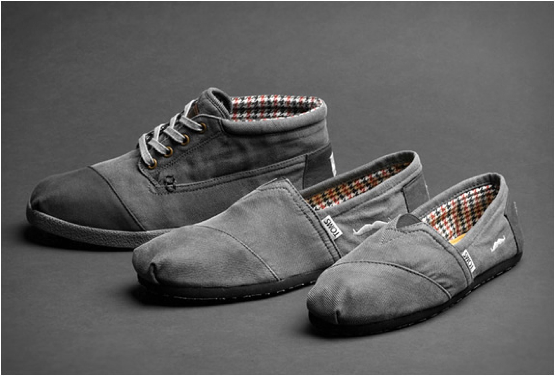 Toms gray shoes on sale