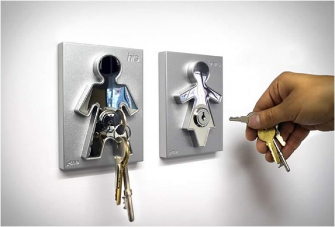 HIS & HERS KEY HOLDERS - Image