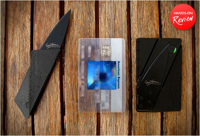 CARDSHARP 2 | CREDIT CARD FOLDING KNIFE - Image