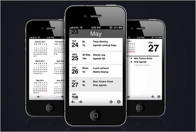AGENDA CALENDAR APP - Image
