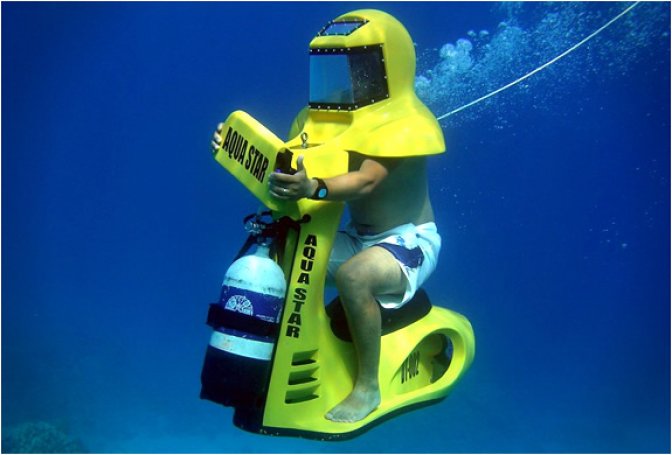 AS1 UNDERWATER DIVING SCOOTER | BY AQUA STAR - Image