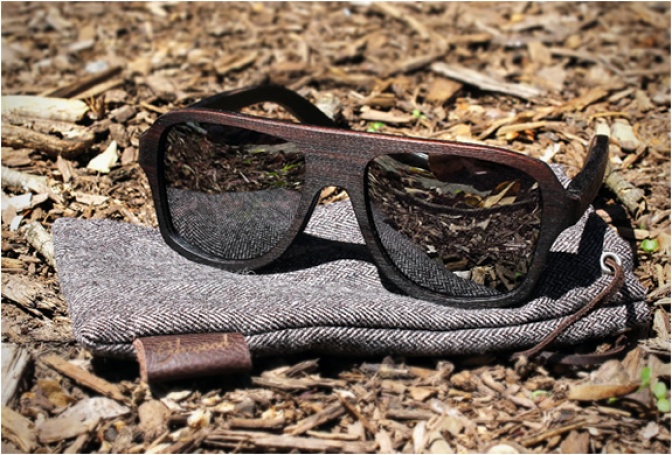 ASHLAND EAST INDIAN ROSEWOOD SUNGLASSES | BY SHWOOD - Image
