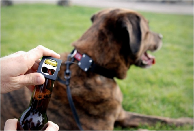 BARK BEER | DOG COLLAR BOTTLE OPENER - Image