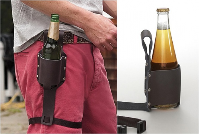 BEER LEATHER HOLSTER - Image