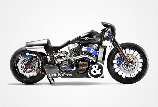 BELL & ROSS X HARLEY DAVIDSON | NASCAFE RACER MOTORBIKE - Image