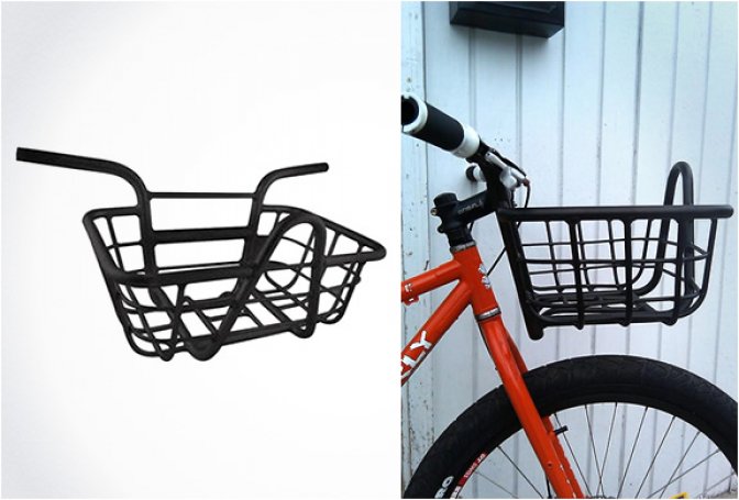 BICYCLE HANDLEBAR WITH INTEGRATED BASKET - Image