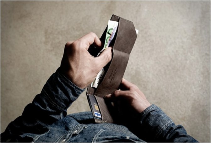 BILL FOLDER WALLET | BY HARD GRAFT - Image