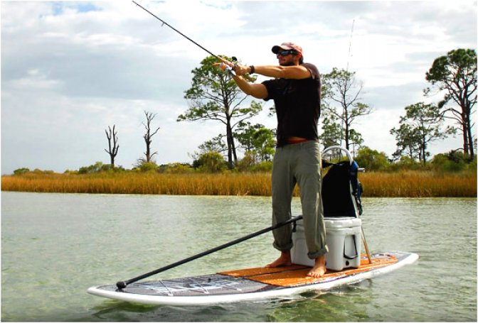 STAND-UP FISHING PADDLE BOARD | BY BOTE - Image