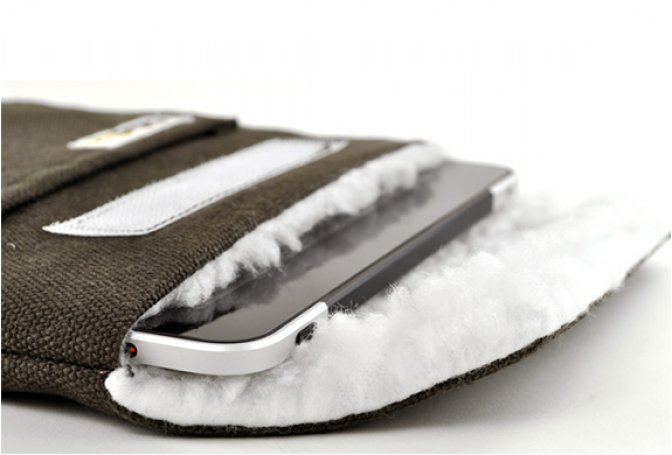 NATURAL PROTECTIVE SLEEVES FOR IPAD | BY COLCASAC - Image