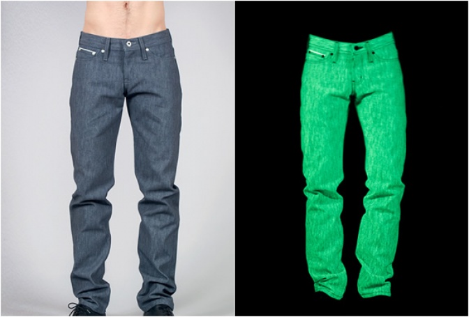 GLOW IN THE DARK JEANS - Image
