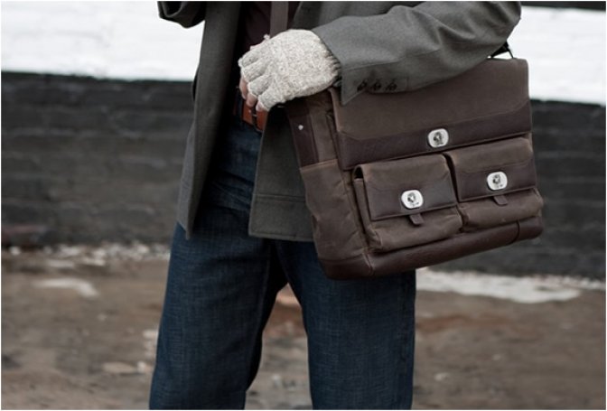 OCEANIST MESSENGER BAG | BY HLASKA - Image