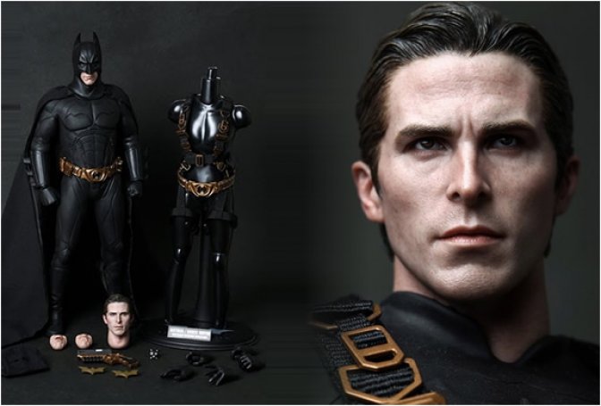 BATMAN HYPER REALISTIC COLLECTIBLE FIGURE | BY HOT TOYS - Image