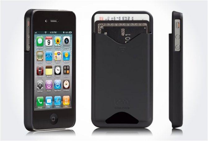 IPHONE 4 CREDIT CARD SLIM CASE | BY CASE-MATE - Image