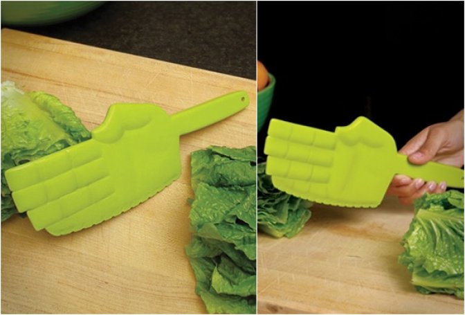 KARATE LETTUCE CHOPPER KNIFE - Image