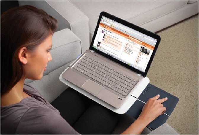 TOUCH LAPDESK N600 | BY LOGITECH - Image