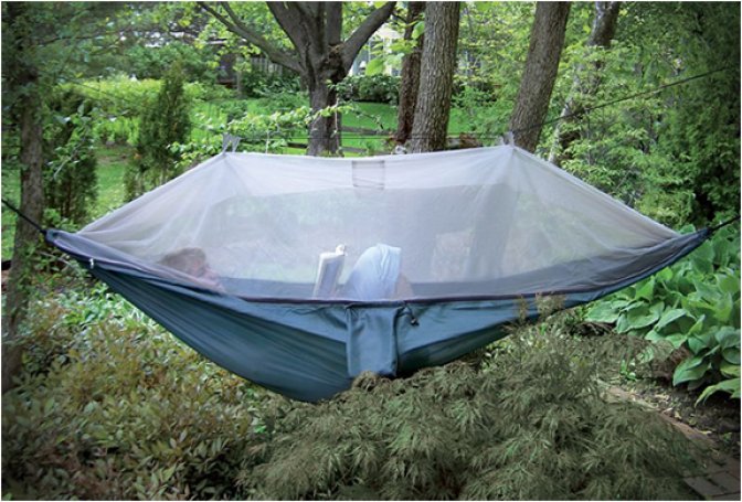 NETTED COCOON HAMMOCK - Image
