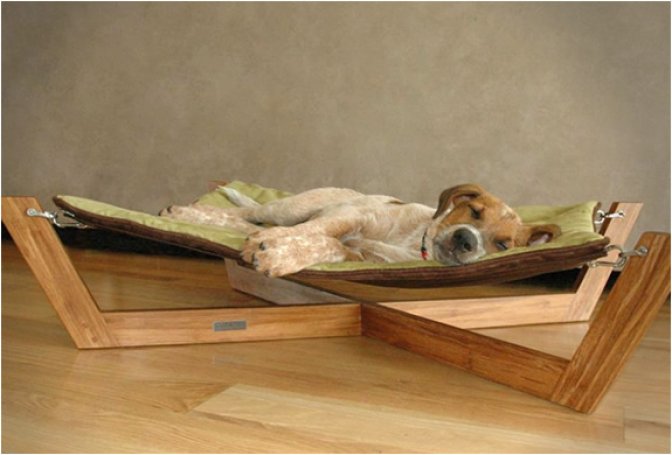 PET BAMBU HAMMOCK | BY PET LOUNGE STUDIOS - Image