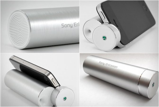 SONY ERICSSON PORTABLE MEDIA SPEAKER STAND - Image