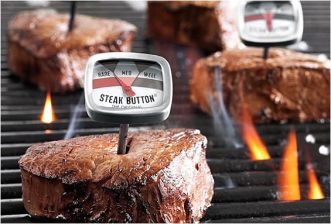 STEAK BUTTON THERMOMETER - Image