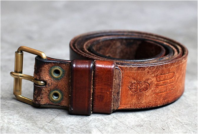 SWEDISH ARMY VINTAGE BELT - Image