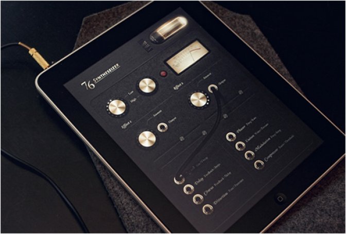 SYNTHESIZER 76 IPAD APP - Image
