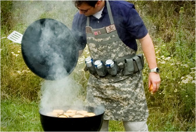 TACTICAL GRILLING APRON - Image