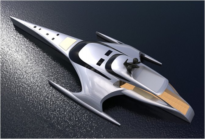 ADASTRA TRIMARAN SUPERYACHT - Image