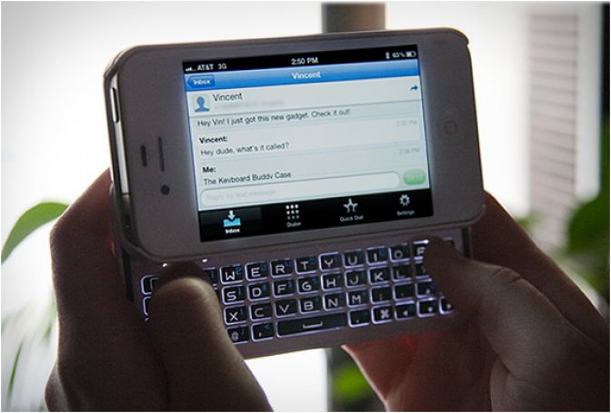 IPHONE KEYBOARD BUDDY CASE | BACKLIT EDITION - Image