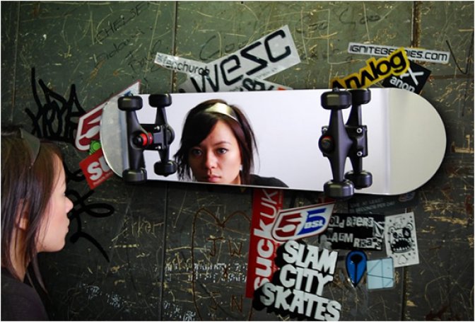 SKATE MIRROR - Image