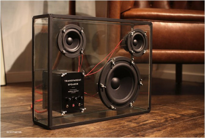 TRANSPARENT SPEAKER | BY PEOPLE PEOPLE - Image