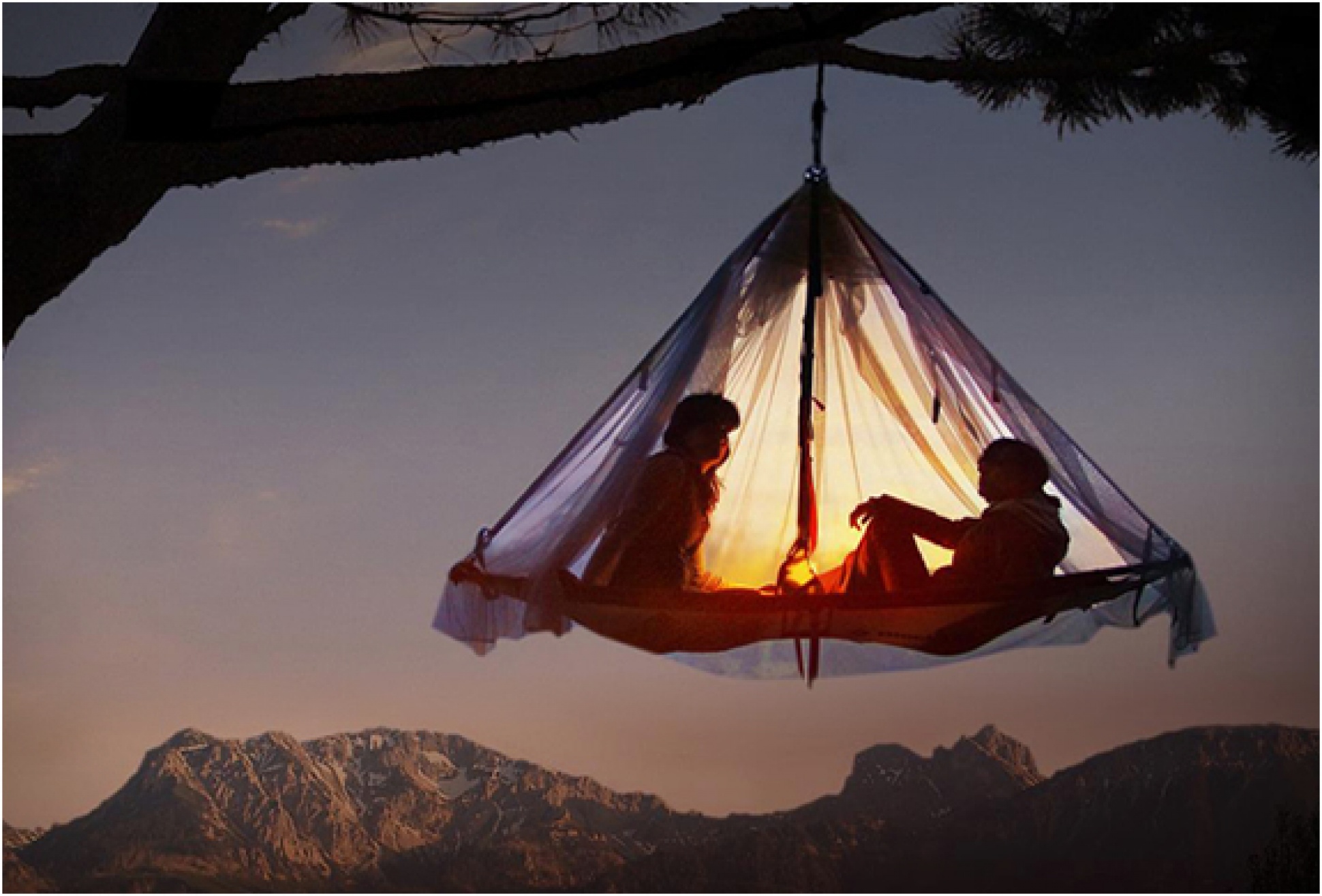 Rock climbing hanging tent hotsell