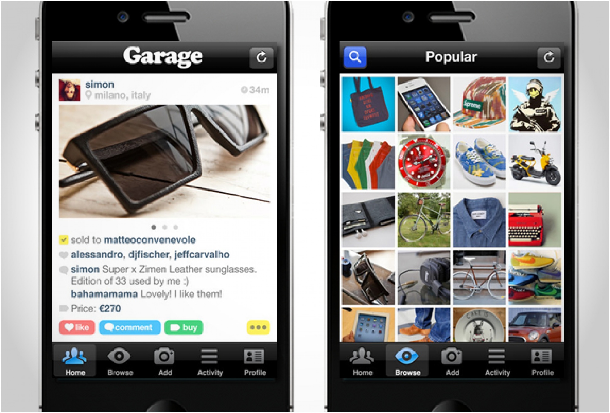Garage App | Buy & Sell With Your Friends | Image