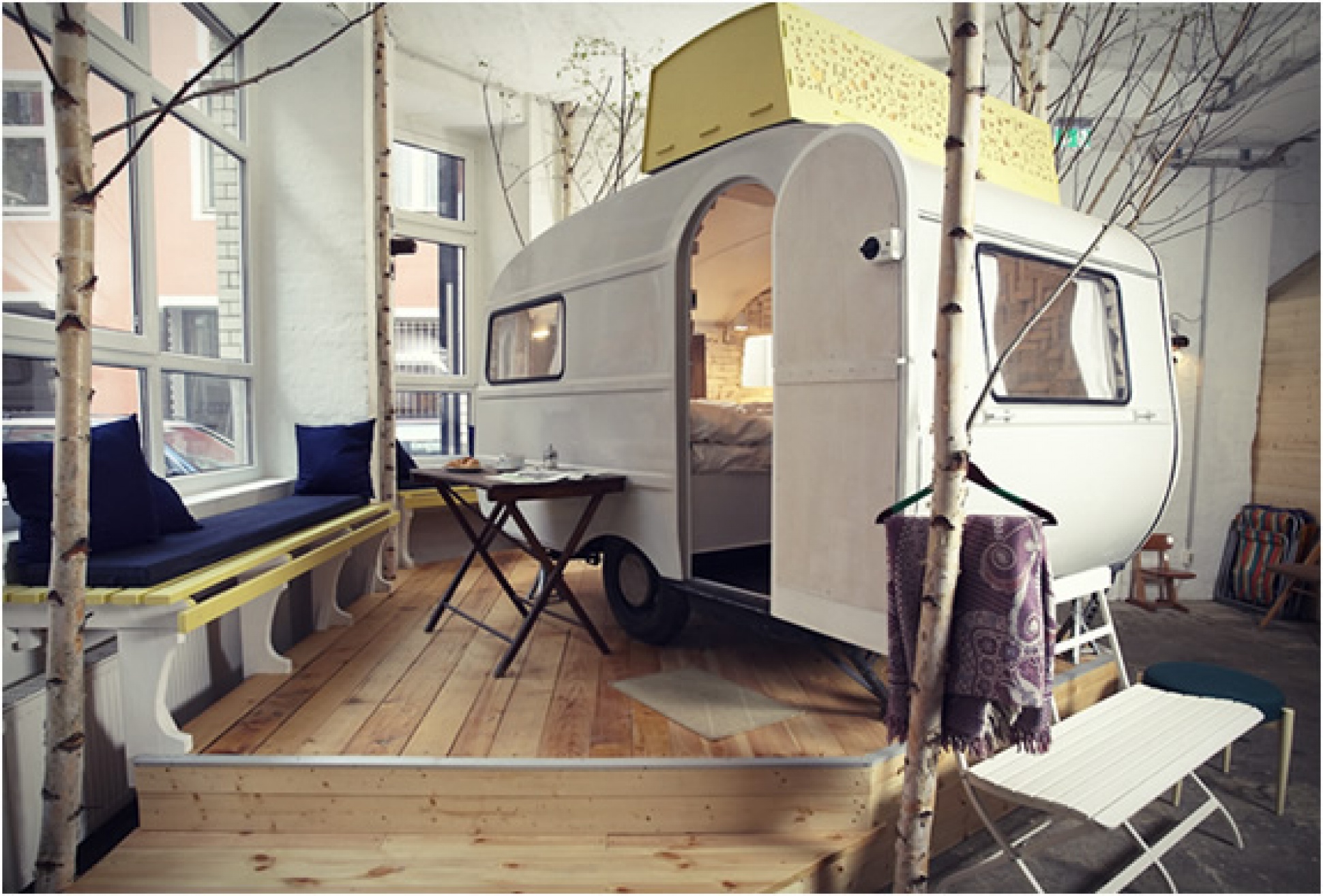 Hutten Palast | Caravan Hotel Berlin | Image