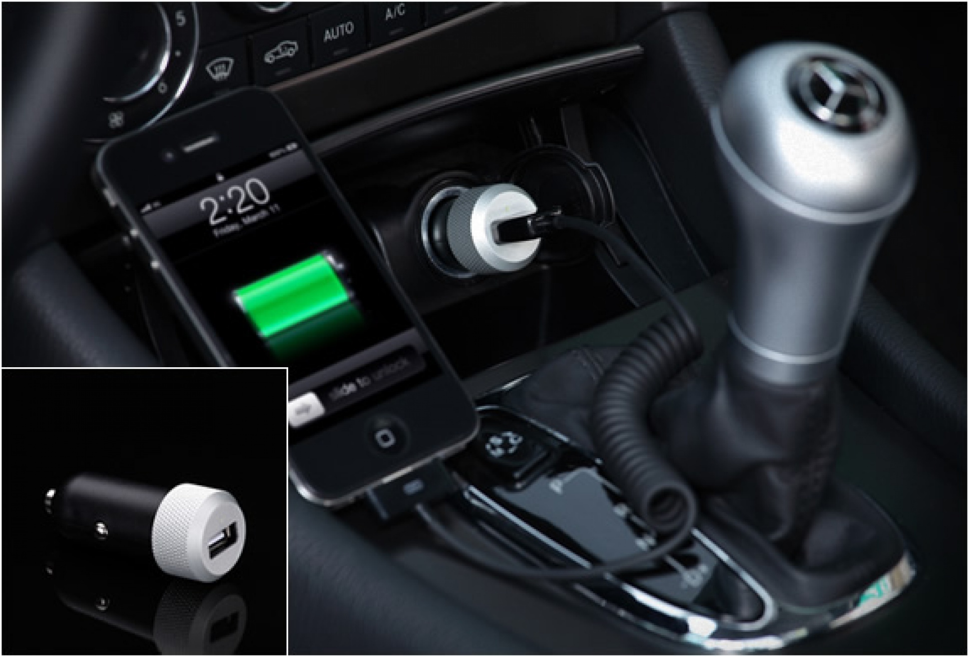 Highway Usb Car Charger | By Just Mobile | Image